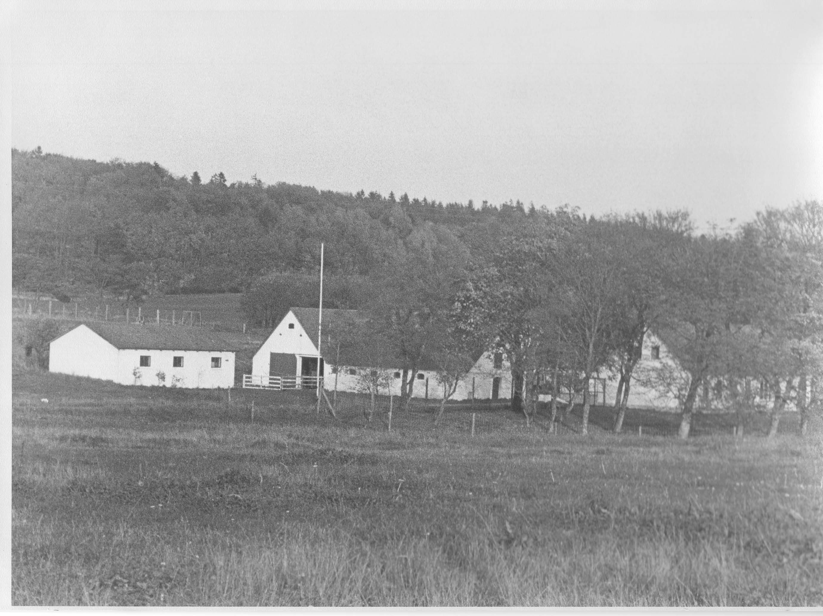 Farmhouse where Hans Chr. Hansen was born in 1878. Photo dates from approximately 1998. Provided by Grethe Mortensen of Dronninglund, DK